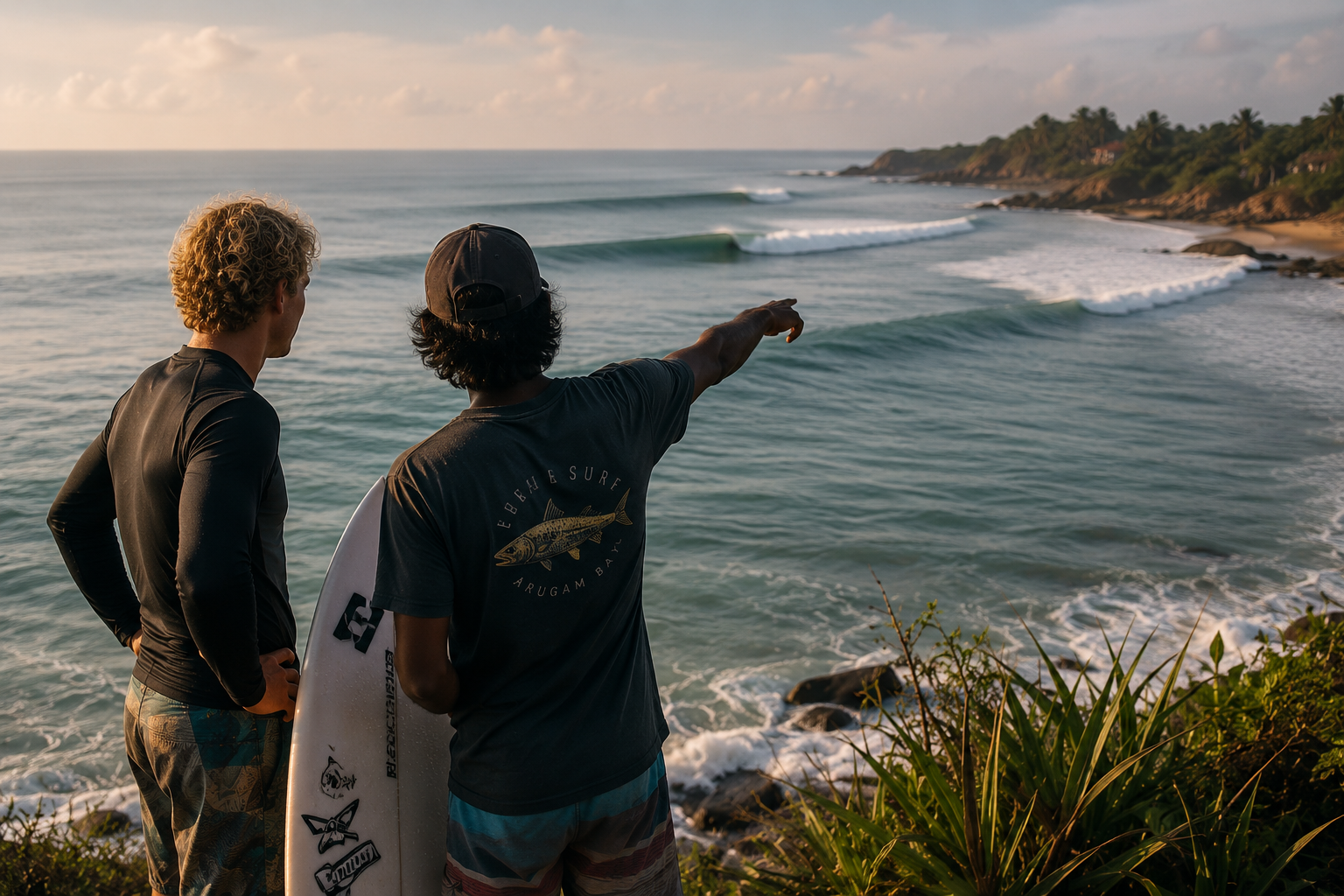 Guided surf sessions