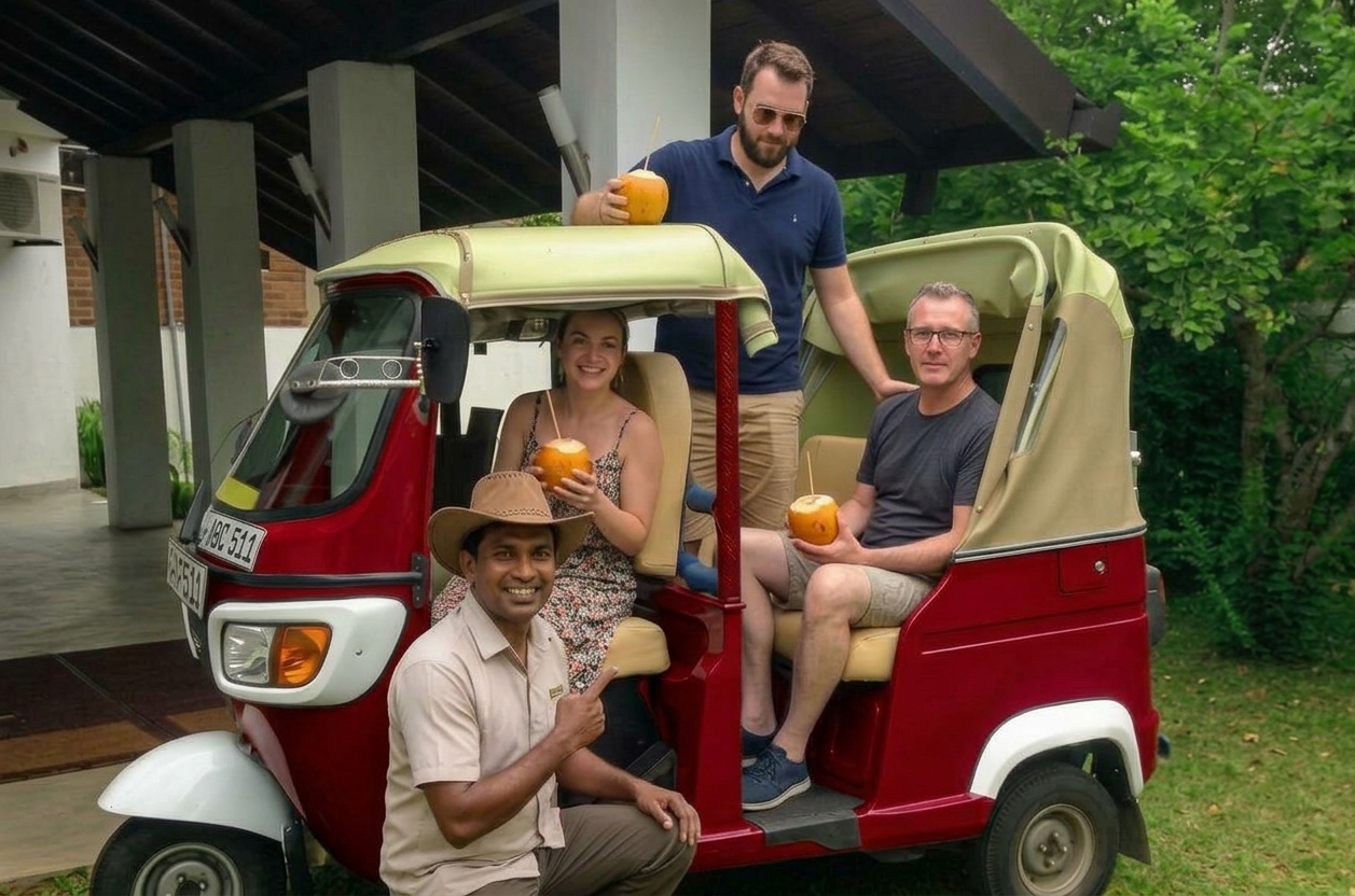 Tuk-tuk safari in Colombo